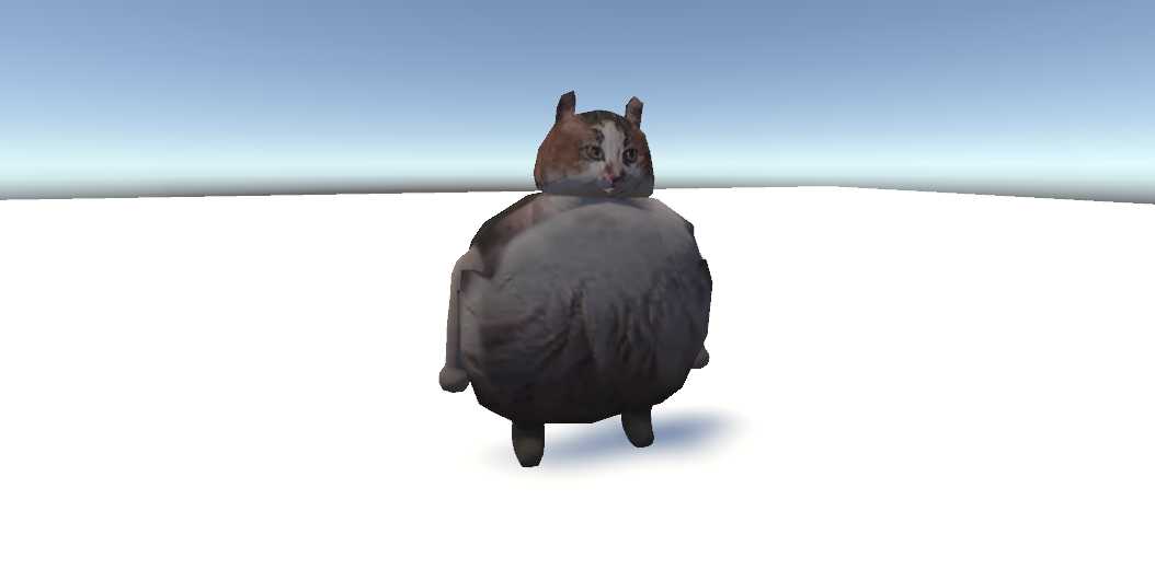 Loopcat 2.0 [1.8k polygon, lip-sync] (+normal-map) Screenshot