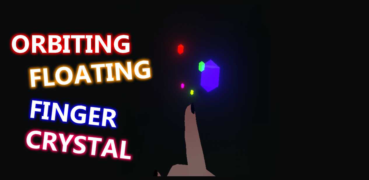 Orbiting Floating Finger Crystal Screenshot