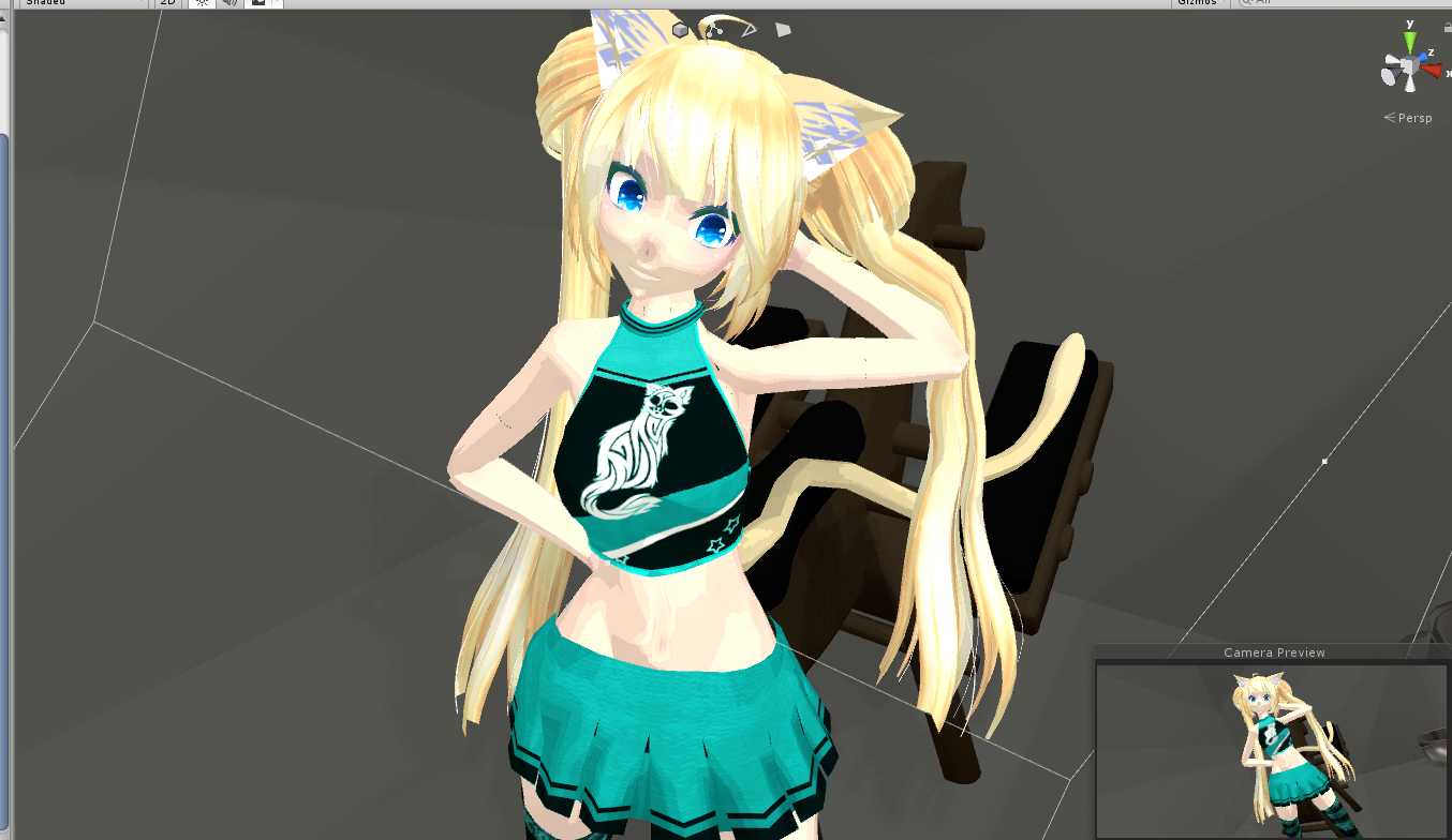 Vanilla (Eye tracking, Lip Sync, Anims) Screenshot