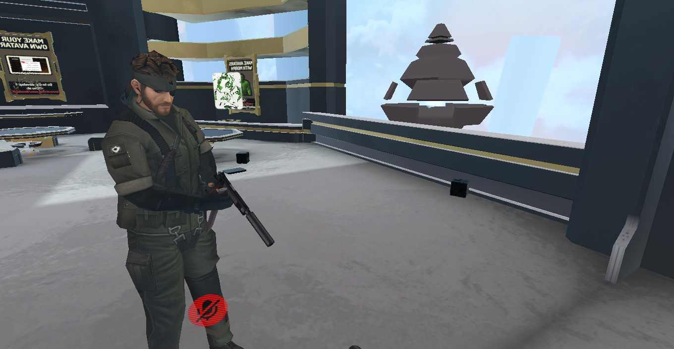 MGS3 Naked Snake Screenshot