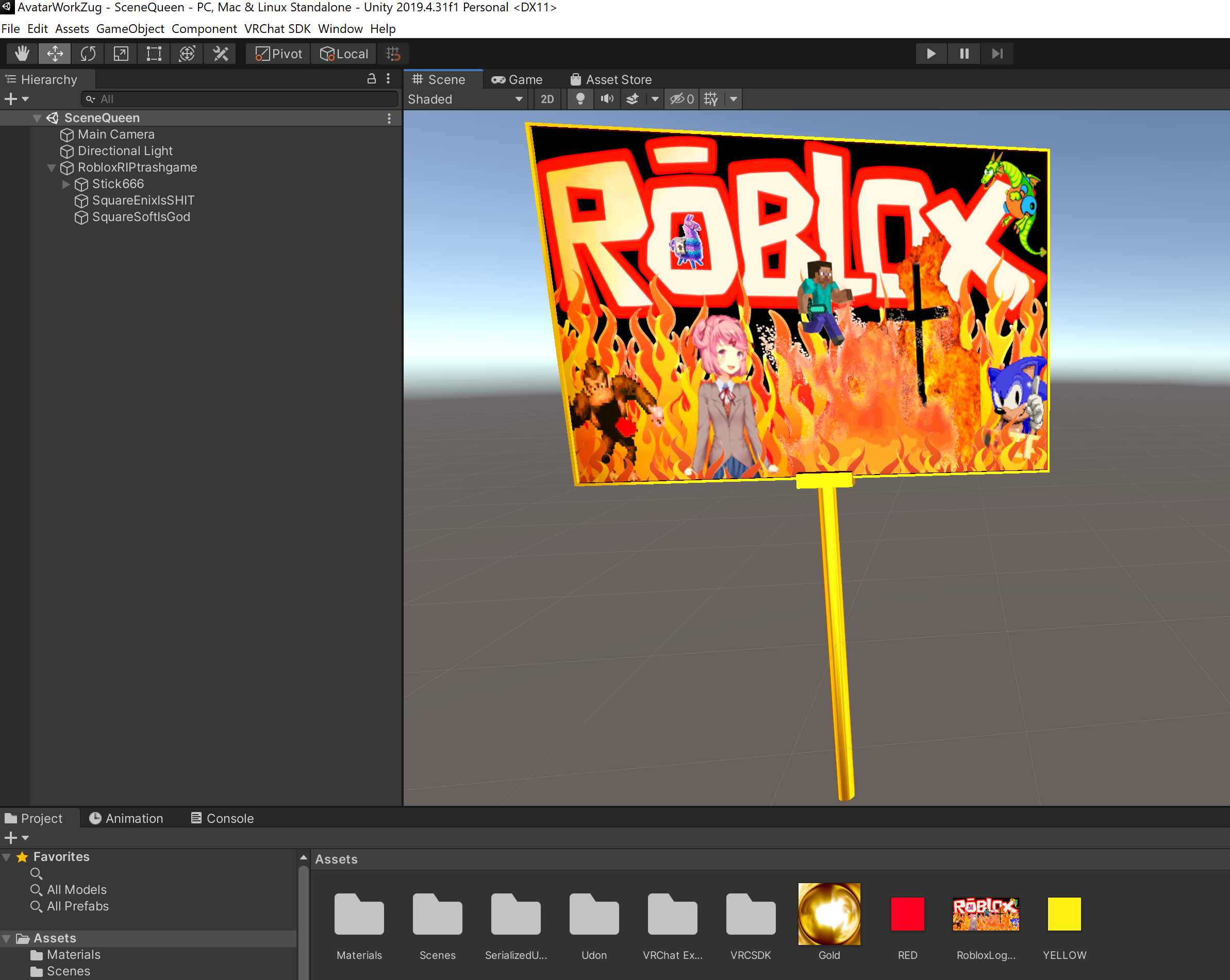 RIP Roblox Sign Screenshot