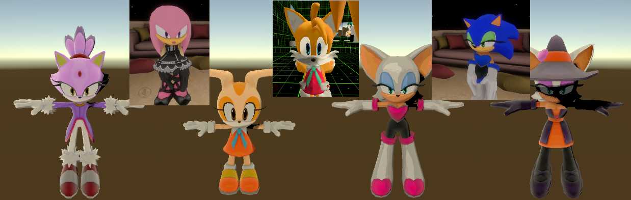 Sonic Girls (updated again) Screenshot