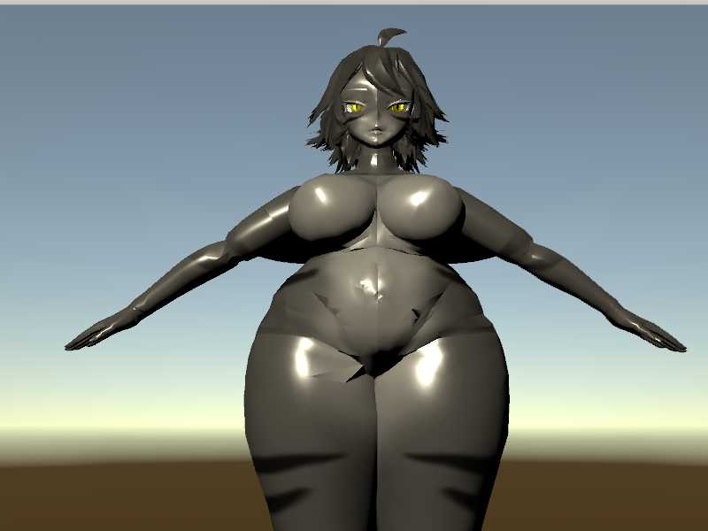 Shark chan extra thicc *fix?* Screenshot