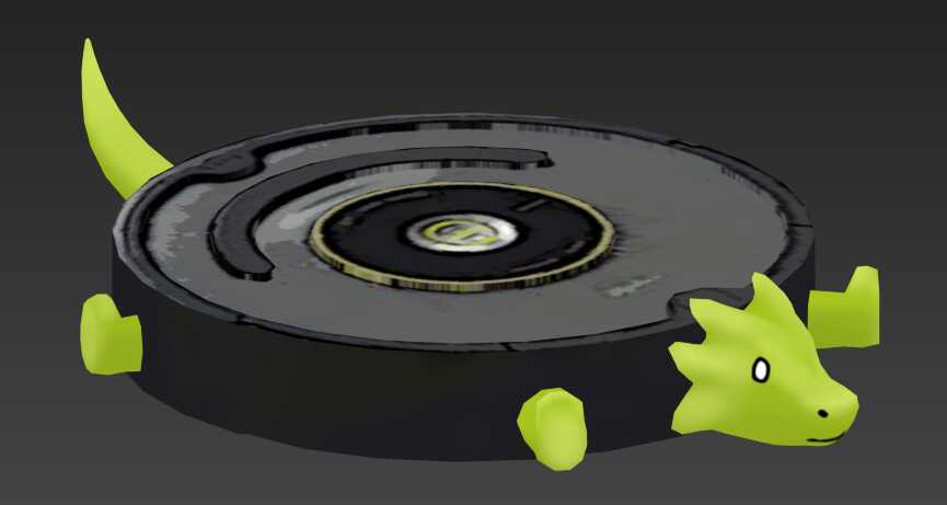 Keith - The Dragon Roomba Screenshot