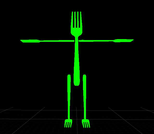 Fork Man 2.0 (full Body) Screenshot