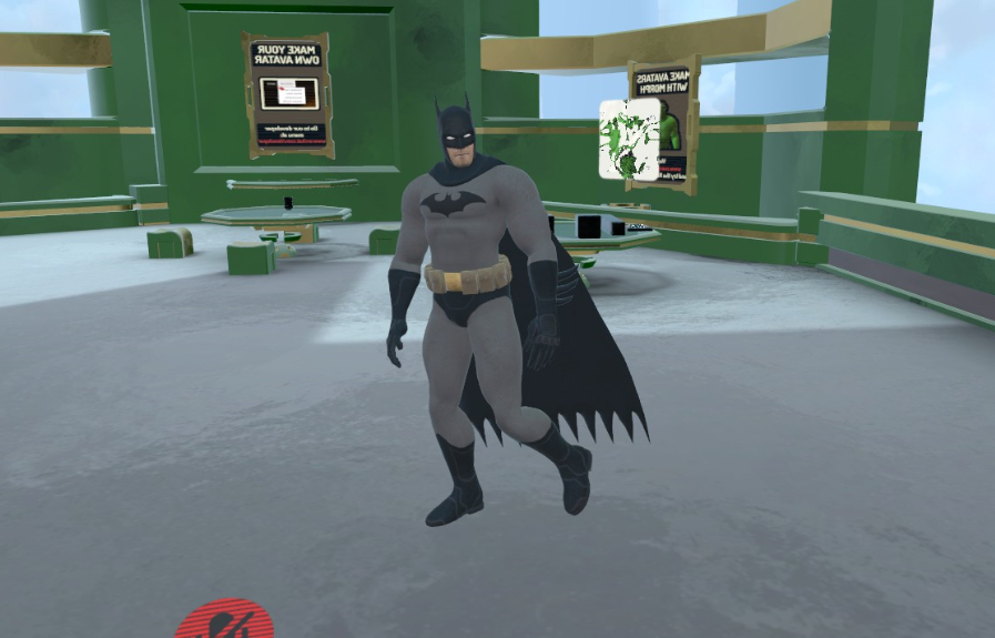 Batman with jiggle cape Screenshot