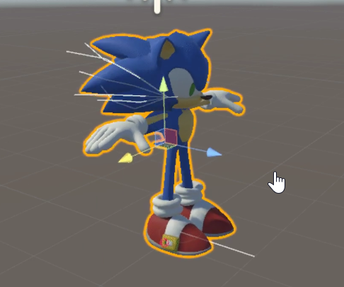 Sonic Avatar with jiggle Screenshot