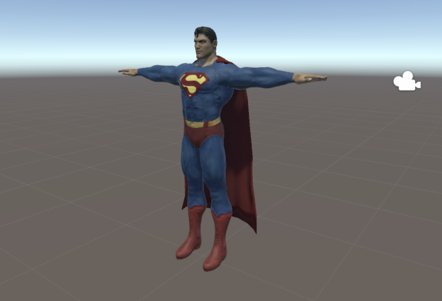Superman with jiggle cape Screenshot