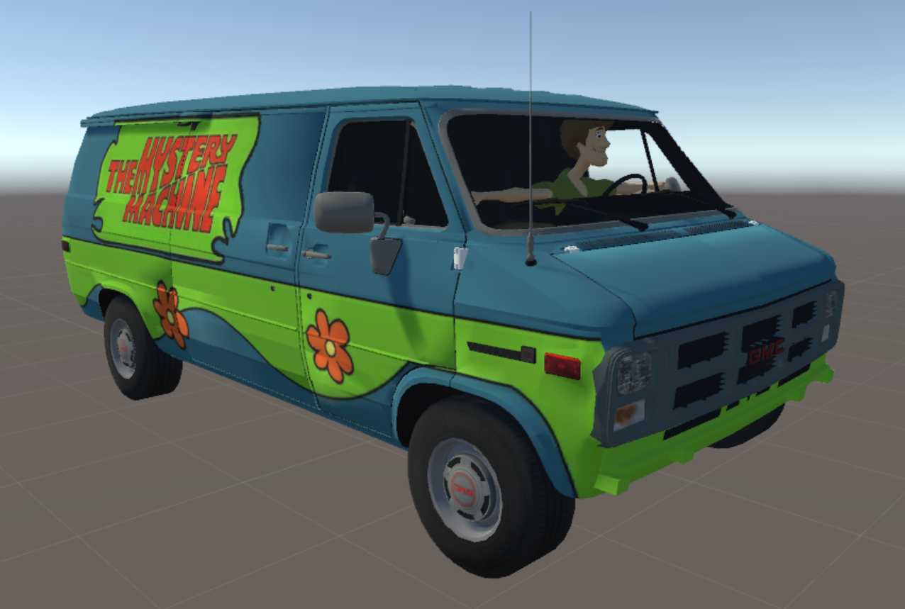 Scooby-Doo Character Set + Mystery Machine Screenshot
