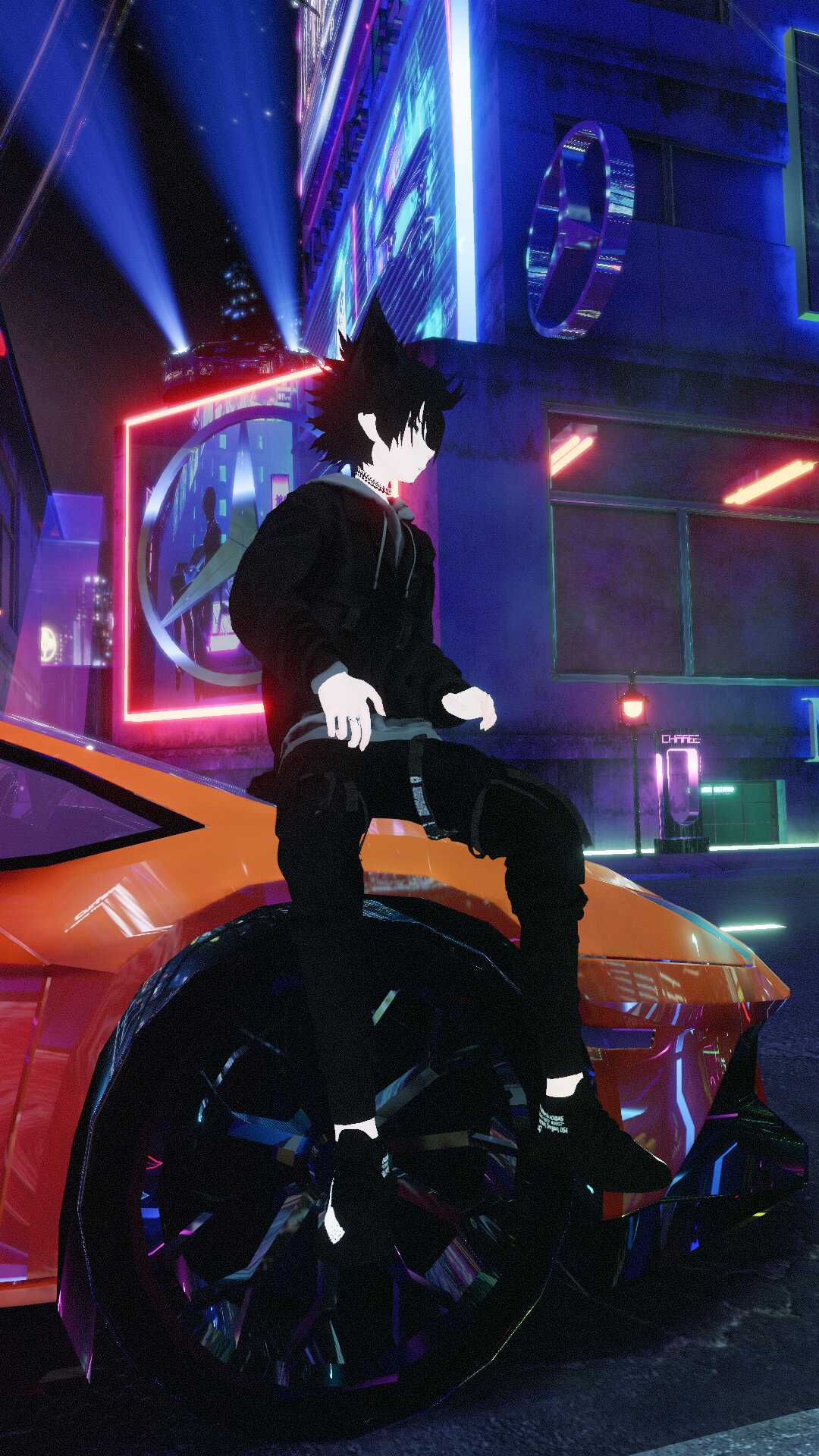 Techwear Wolfboy Screenshot