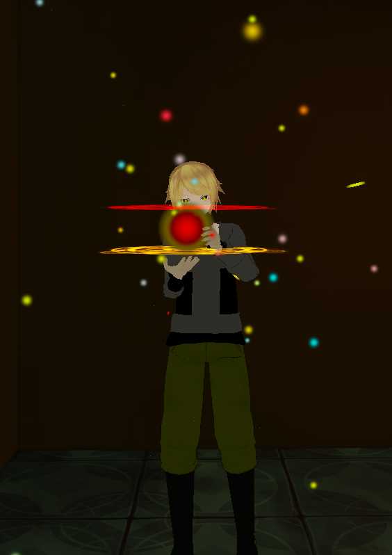 Rinto Kagamine[Read Desc.](Flamethrower, Particle effects,etc) Screenshot