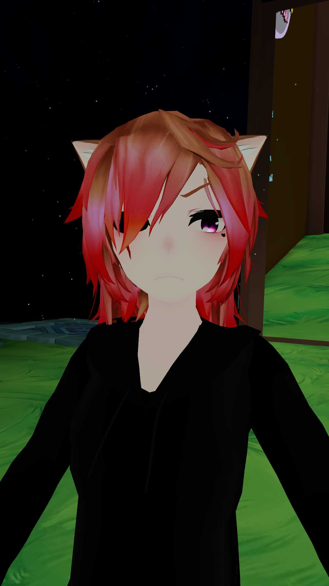 Watakashi [Flame Particles,Faces,Emotes,Eyetracking etc.] Screenshot