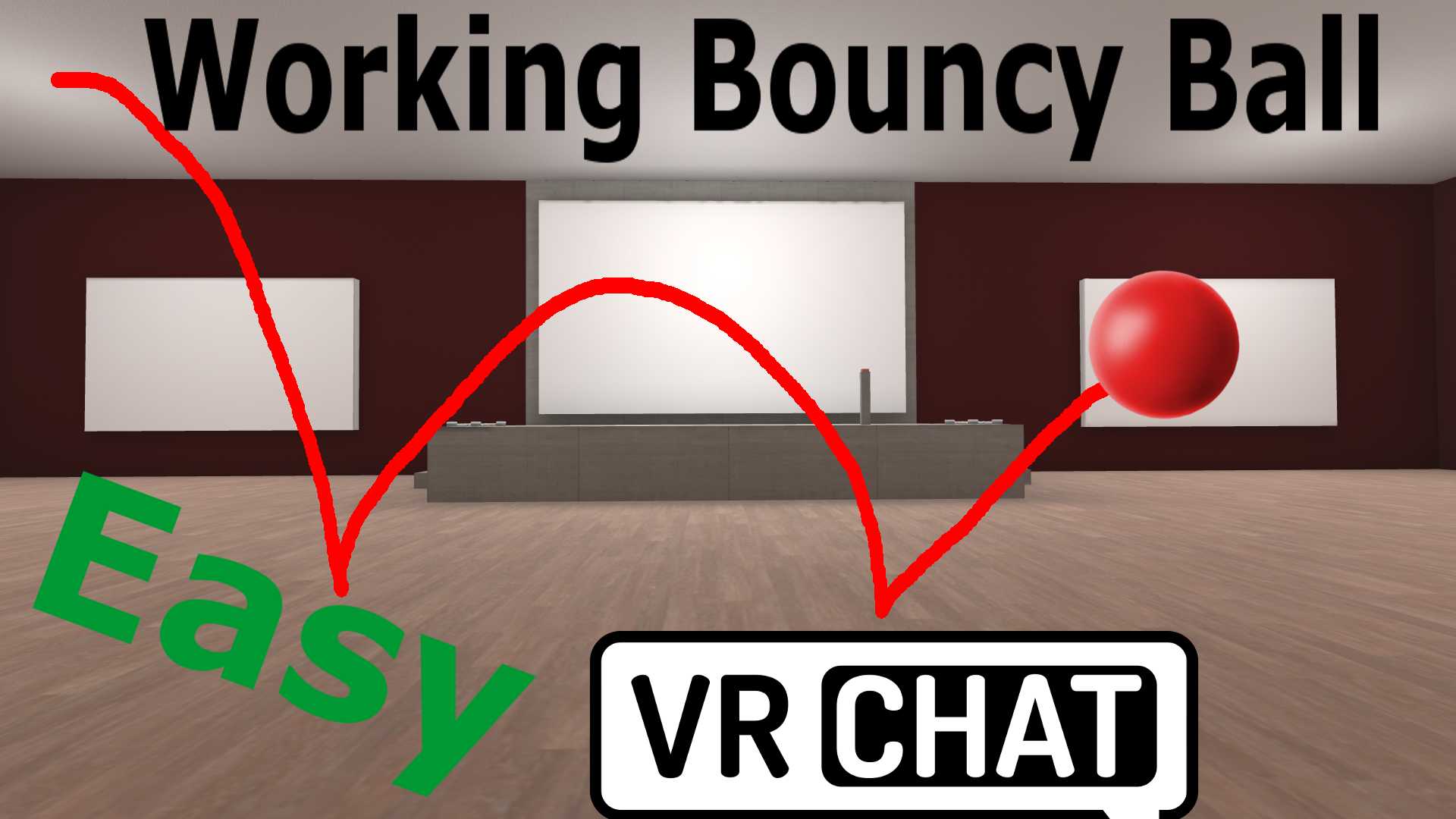Working Bouncy Ball (Prefab) Screenshot