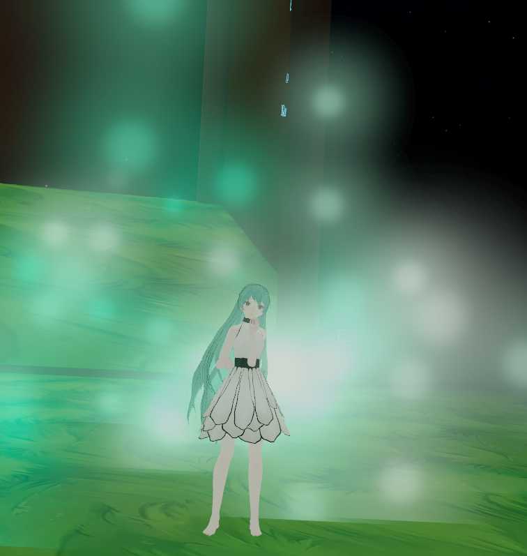  Lost Miku [Particles,Faces,Emotes,Eyetracking,lyp sync etc.] Screenshot