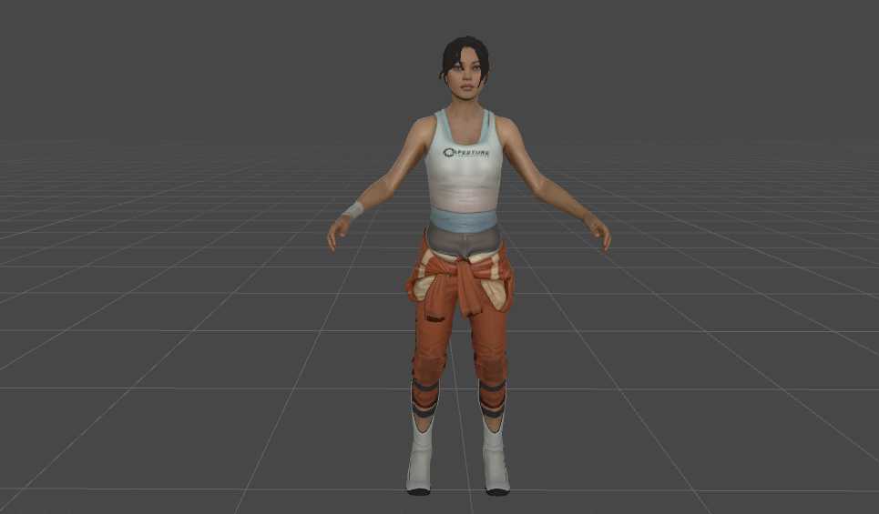Portal 2 Chell Screenshot