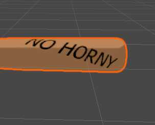 horny/no horny bat Screenshot