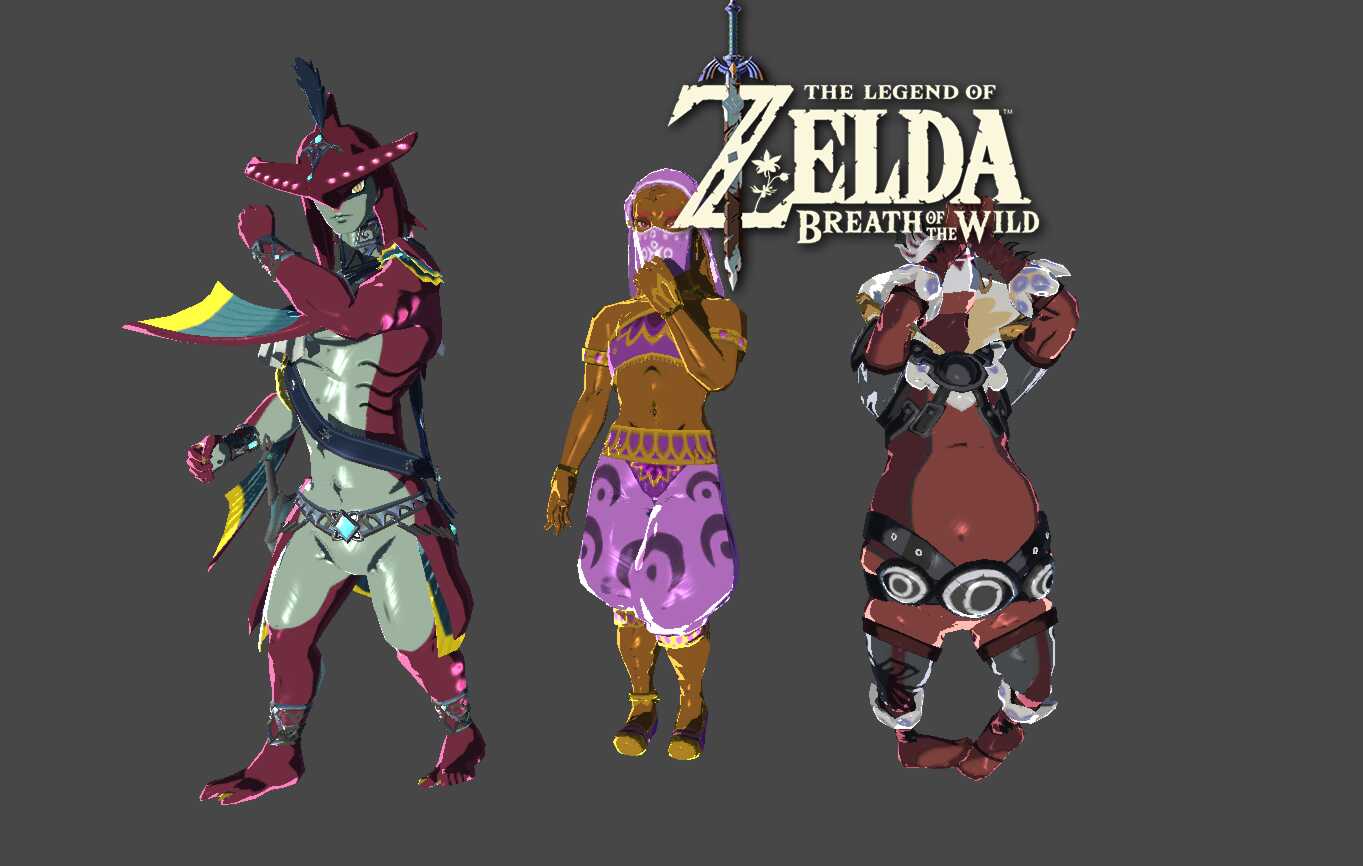 the legend of zelda :breath of the  wild  animations pack (VERY BUGGY !!)  Screenshot