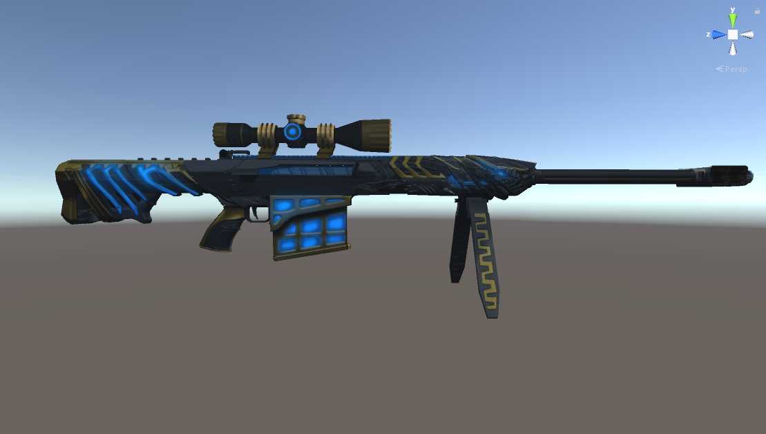 Crossfire Sniper + IDLE animation + Partilce shot effect + sound Screenshot