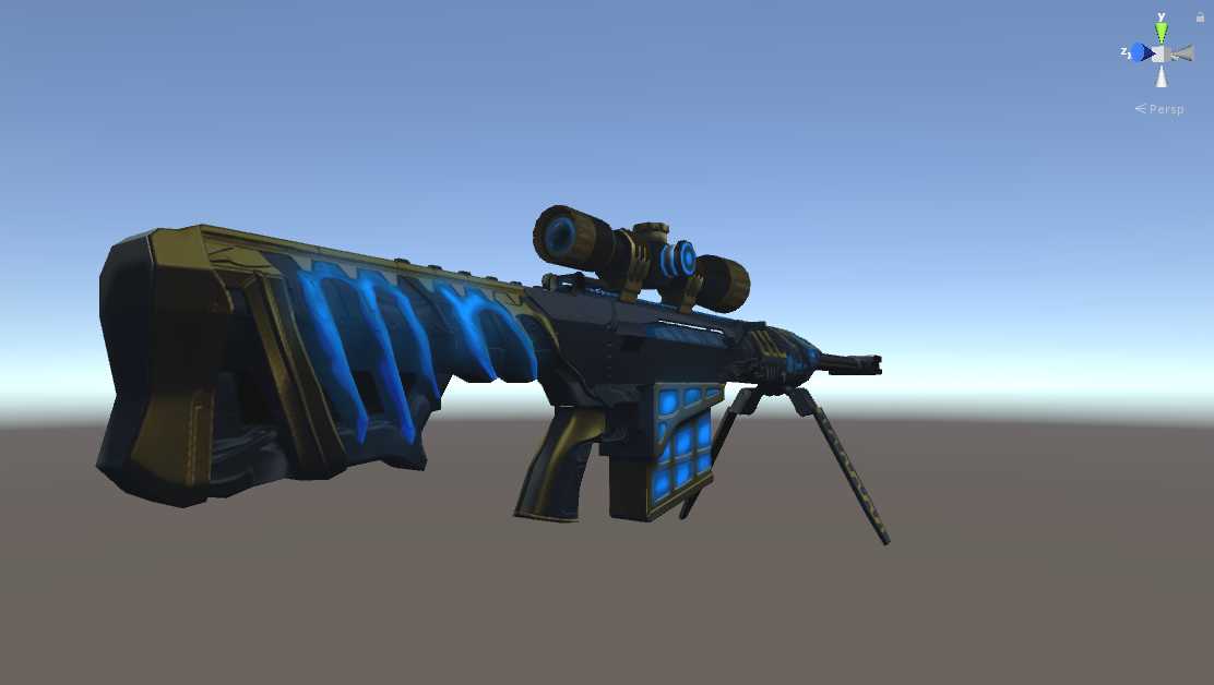Crossfire Sniper + IDLE animation + Partilce shot effect + sound Screenshot