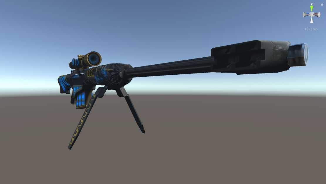 Crossfire Sniper + IDLE animation + Partilce shot effect + sound Screenshot