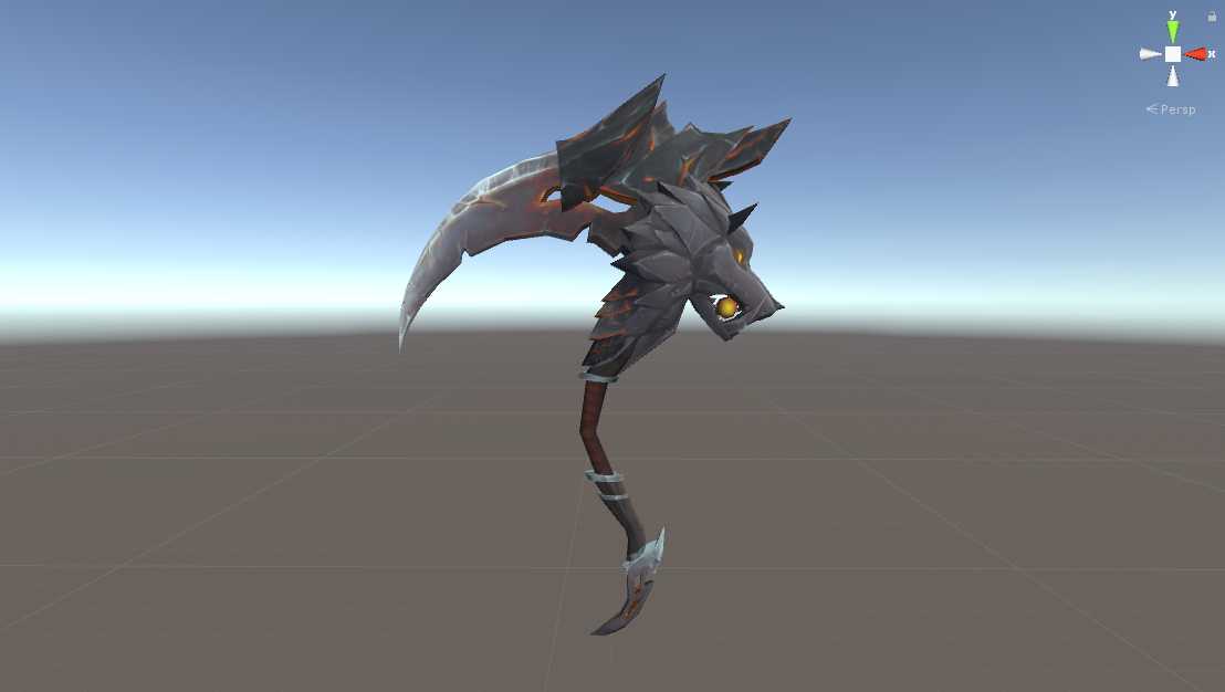 Hunter Scythe with animation Screenshot