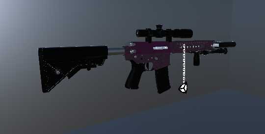 Carbine Sniper rifle prefab Screenshot