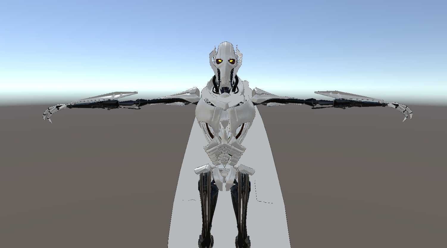 Star Wars - 2003 General Grievous (Full Body, Eye Tracking, Dynamic Bones, Animations, 2-4 Arms Toggle) Screenshot