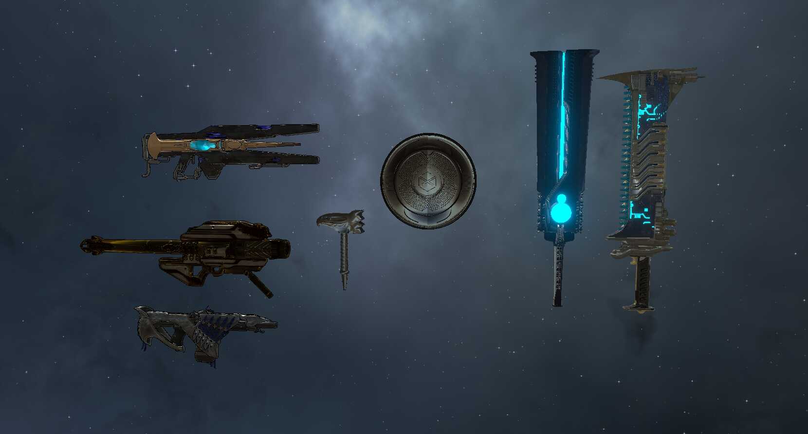 Destiny 1 and 2 - Weapon Pack (1 Texture Each, Emmission, Normal Map) Screenshot