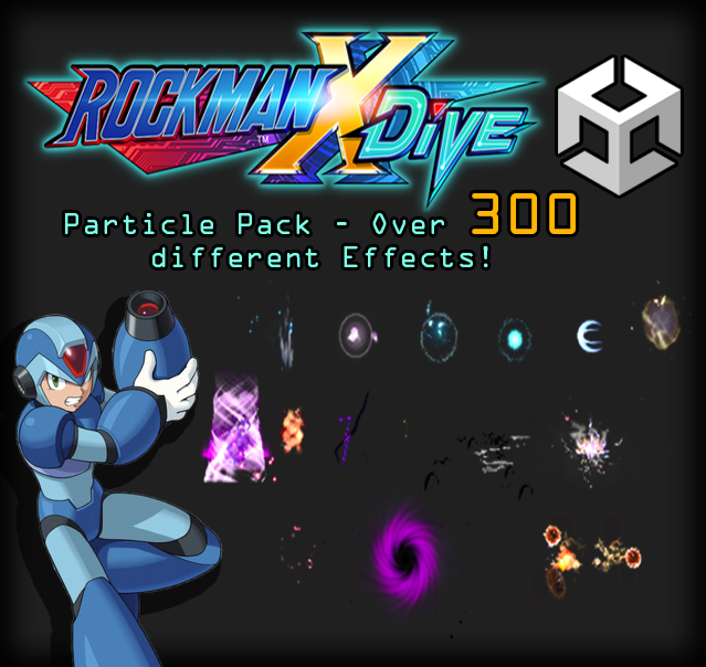 MegaMan X DIve Particle Pack (300+ different effects!) Screenshot