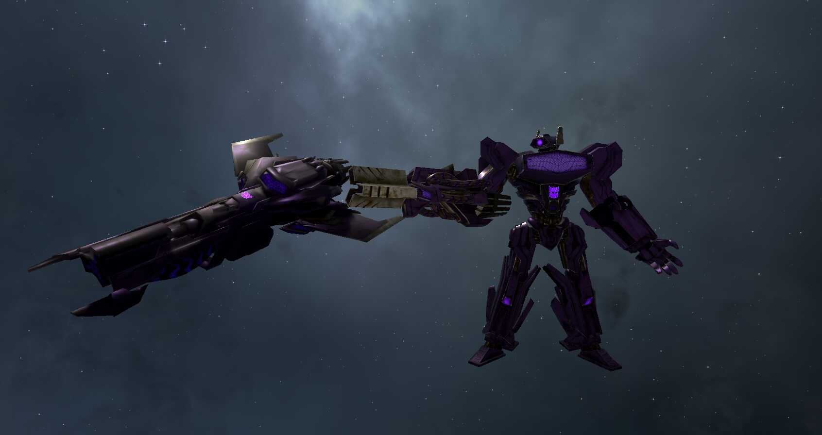 Transformers: Fall Of Cybertron - Shockwave (Full Body, 2 Textures, Emmission, Transformation, Weapon Toggle, Avatar 3.0) Screenshot