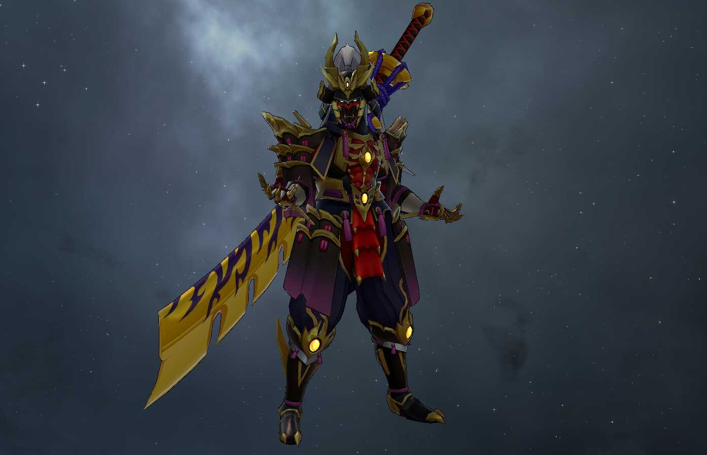 Rockman X Dive - Monster Hunter Event - Via Alt Outfit (Dynamic Bones, Emmission, Weapon Toggle, 1 Tex) Screenshot