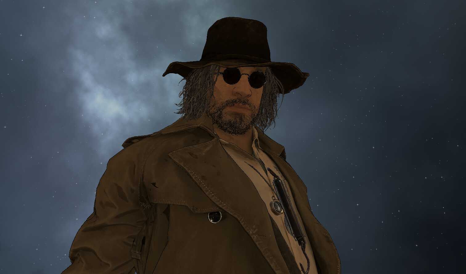 Resident Evil Village - Lord Karl Heisenberg (Visemes, Eye Tracking, Dynamic Bones, Hammer + Glasses Toggles) (Avatar 3.0) Screenshot