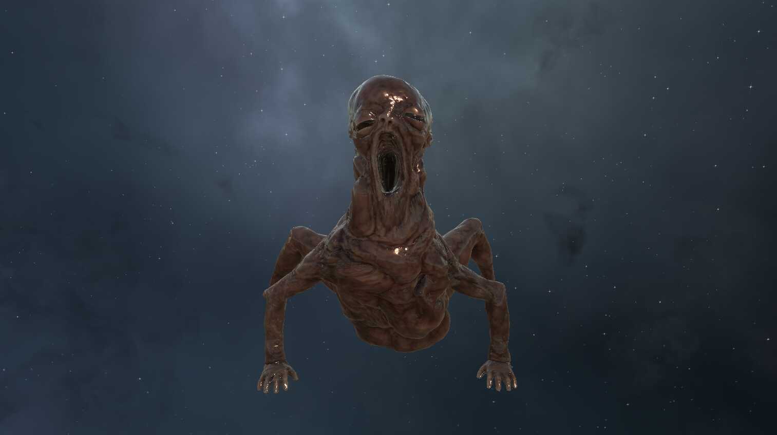 Resident Evil Village - Baby (Visemes, Eye Tracking, Dynamic Bones, 1 Texture) Screenshot