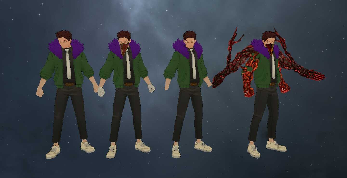 My Hero Academia - Chisaki Kai - Overhaul  (Full Body, Different Variations, Dynamic Bones) Screenshot