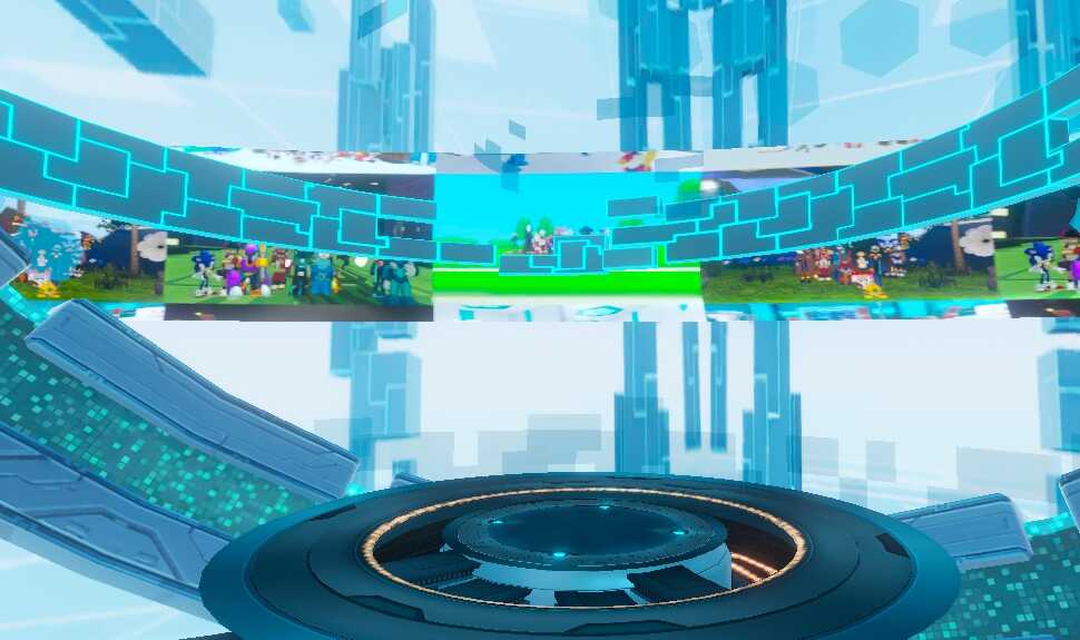 Mega Man X Dive - Hub World (Smooth Animations, Organized files, Emmission Maps, FBX Files) Screenshot