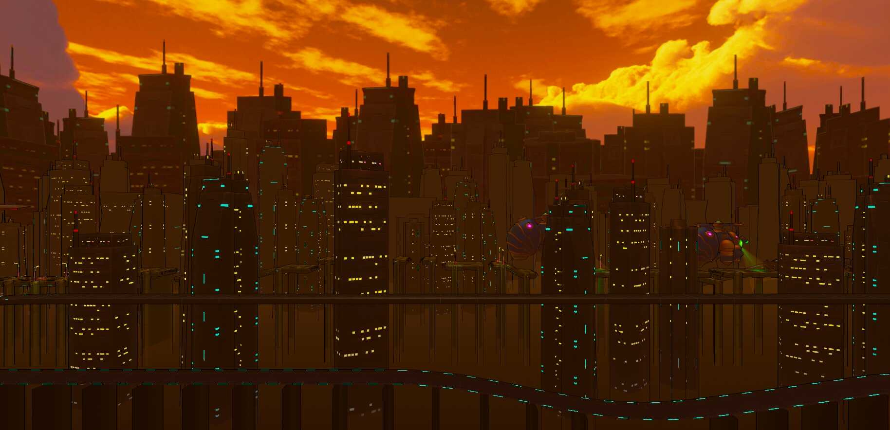 Mega Man X - Central Highway World (My 200th Upload, Read Description) Screenshot