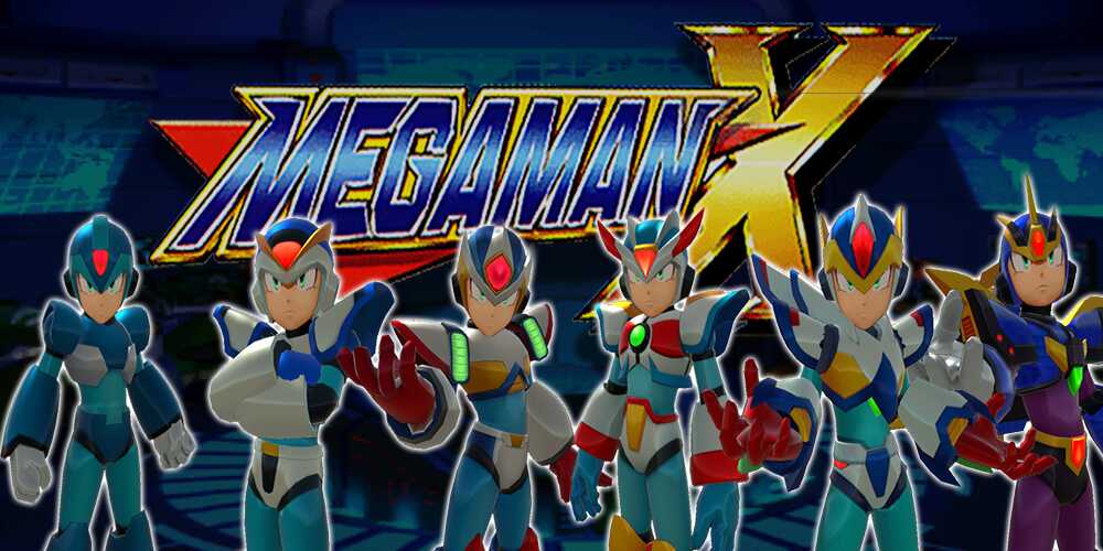 Mega Man X1 - X8 - ALL ARMOR SETS IN ONE (Avatar 3.0, 1 Texture, Full Body, Emmission, Visemes, 17 Toggles) Screenshot