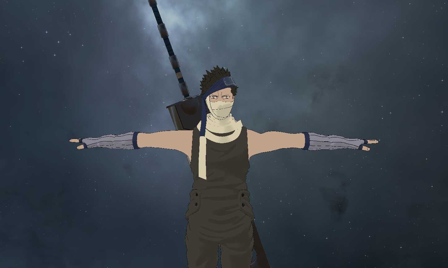 Naruto: Shinobi Striker - Zabuza (Fullbody, Weapon Toggle, Visemes, Dynamic Bones) Screenshot