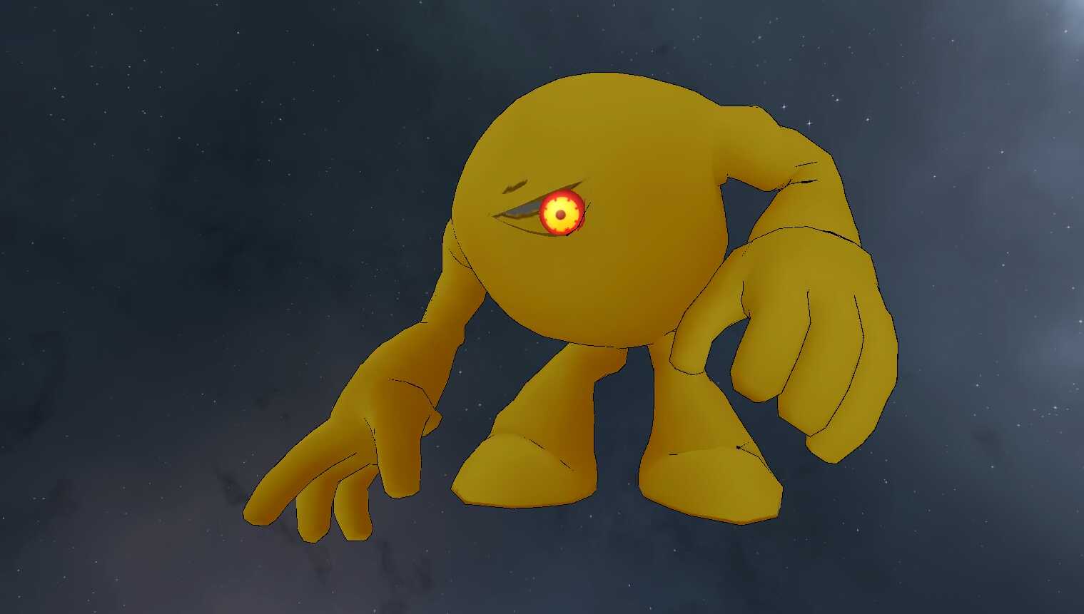 Mega Man - Yellow Devil (Full Body, Eye Tracking, 1 Texture, Emmission, 3K polys) Screenshot
