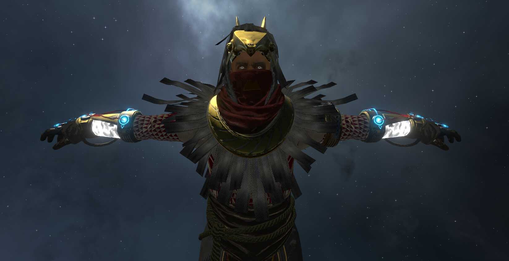 Destiny 2: Beyond Light - Osiris - The Phoenix  (Full Body, Eye Tracking, 1 texture, Dynamic Bones) Screenshot