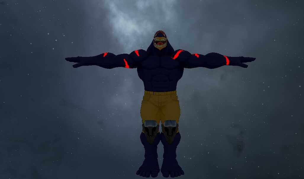 My Hero Academia - USJ Nomu (Full Body, Visemes) Screenshot