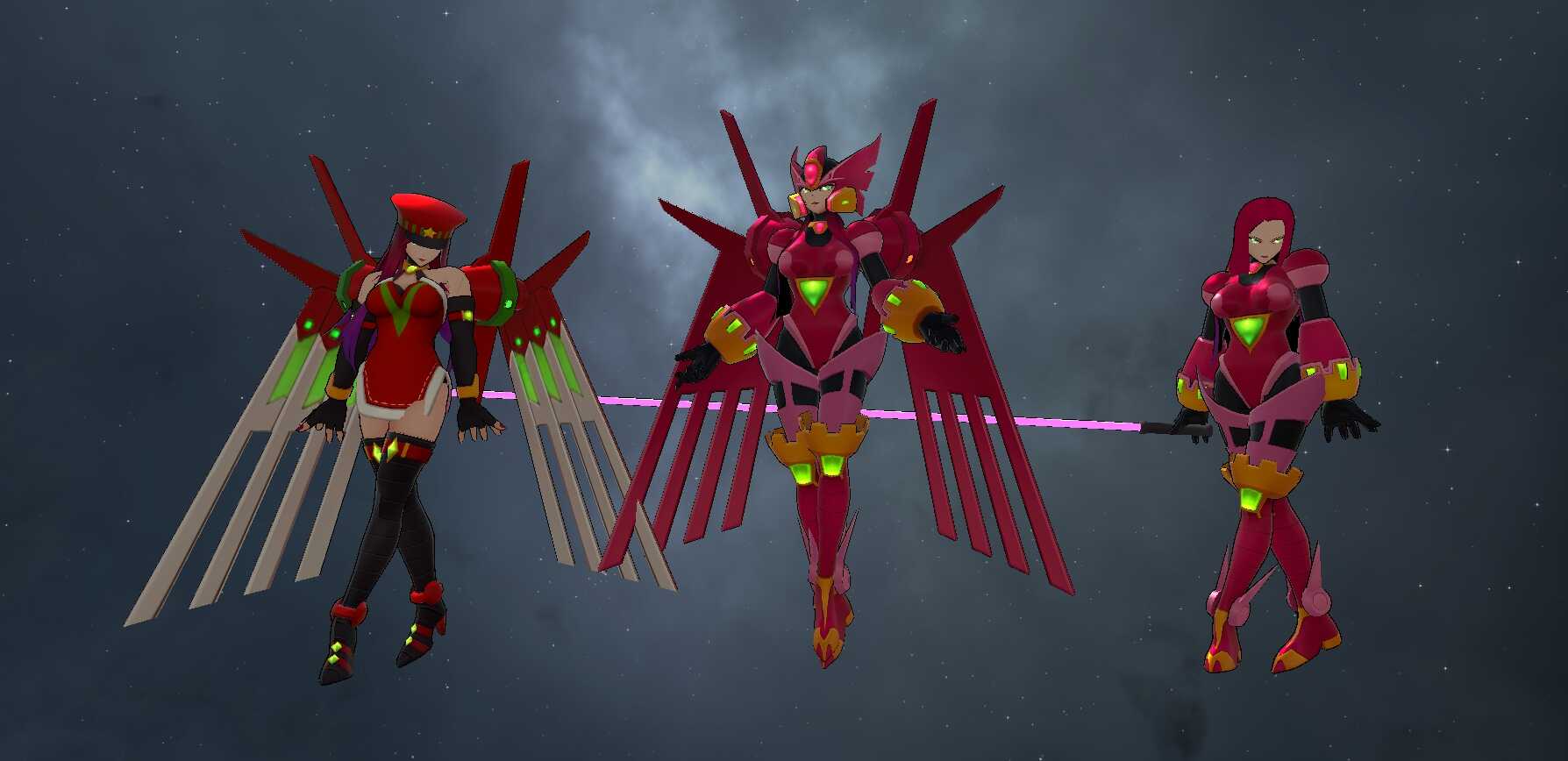 Mega Man X Command Mission -  Ferham (1 Tex, 2 Outfits, Full Body, Visemes, Dynamics, Weapon Toggle, Flight) Screenshot
