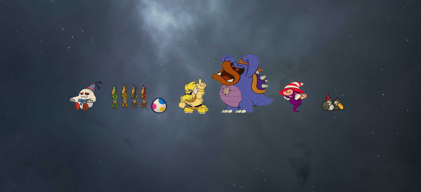 Paper Mario 64 and Thousand Year Door - 3D Character Sprites (Easy to use!) Screenshot