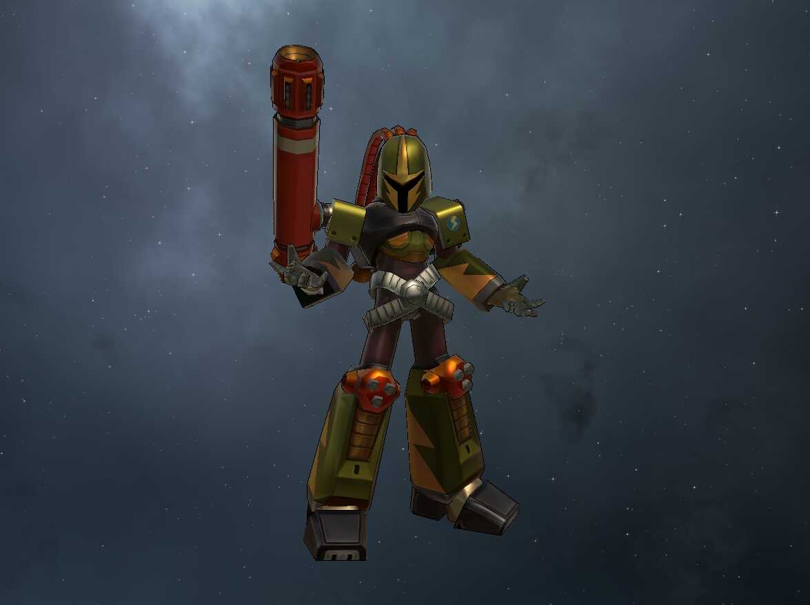 Mega Man X 8 - Vile MK5 (Full Body, Visemes, 1 Texture, Emmission, 5K polys, Moveable Cannon) Screenshot