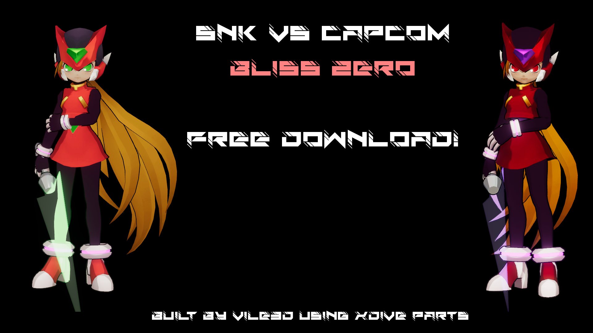 Mega Man Zero (SNK VS Capcom)- Bliss Zero  Screenshot
