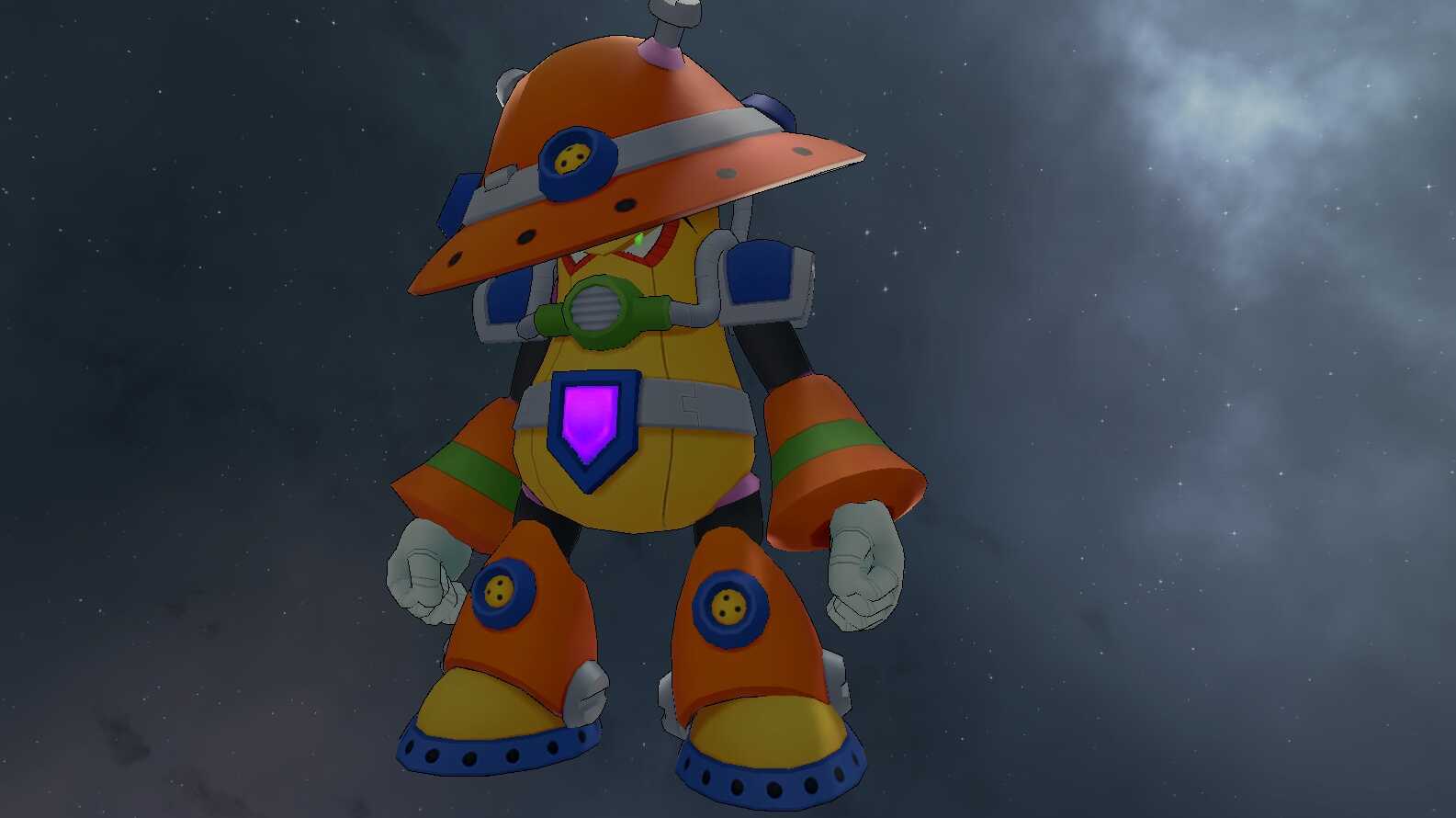 Mega Man X - Split Mushroom (Full Body, Eye Tracking, 1 Texture, Emmission, 7K polys) Screenshot