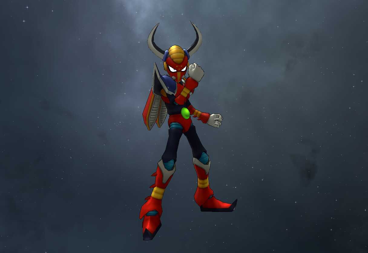 Mega Man X - Boomer Kawanger (Full Body, 1 Texture, Emmission, 6K polys) Screenshot