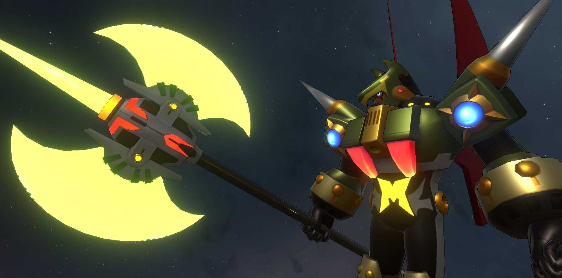 Megaman X: Command Mission - Steel Massimo (Full Body, Visemes, Dynamic Bones, 1 Texture, Emmission, Axe Toggle) (Avatar 3.0) Screenshot
