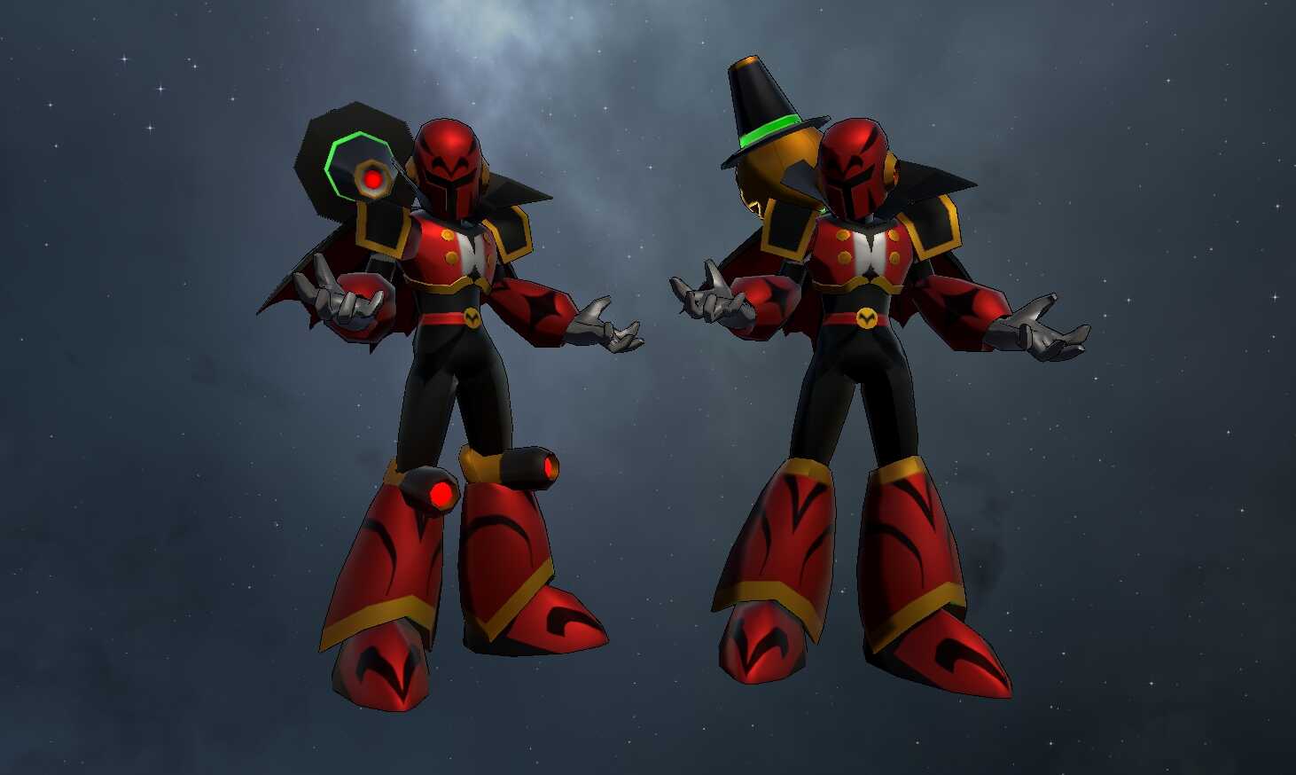 Megaman X - Halloween Vile  (Full Body, Emmission, 1 Texture, Dynamic Bones, Knee Cannon and Shoulder Cannon Toggles) Screenshot
