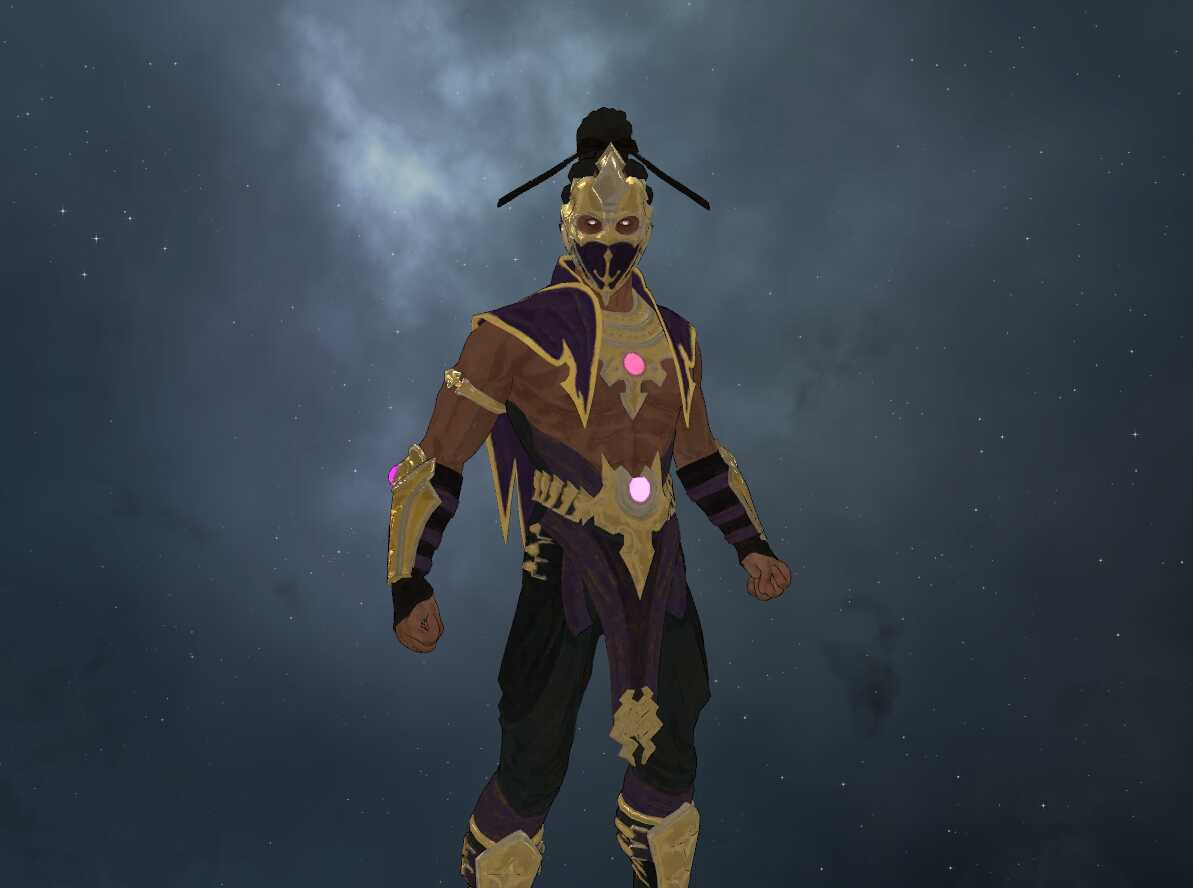 Mortal Kombat - Rain (Fullbody, 1 Texture, Eye Tracking, Dynamic Bones) Screenshot